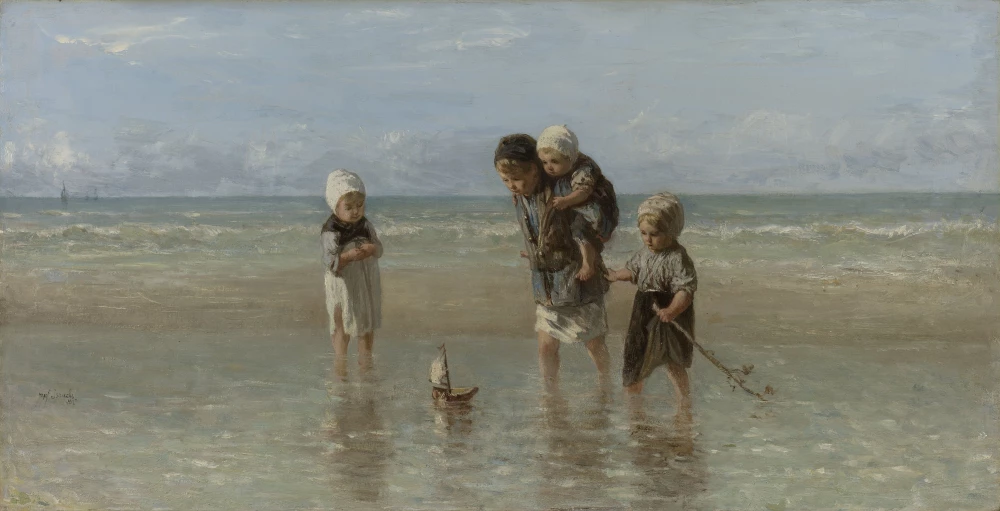 Kinderen der zee door Jozef Israëls