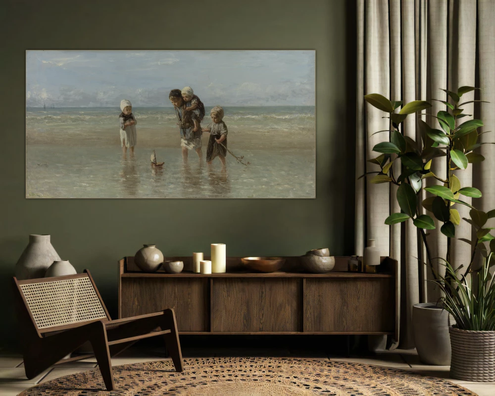 Kinderen der zee door Jozef Israëls