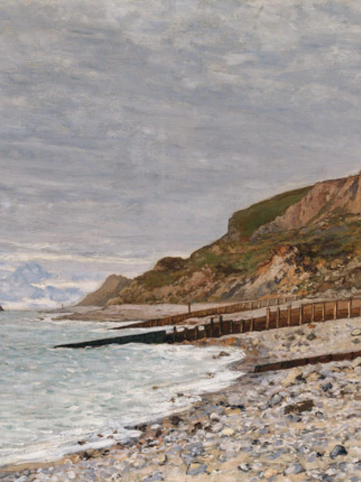 La Pointe de la Hève door Claude Monet