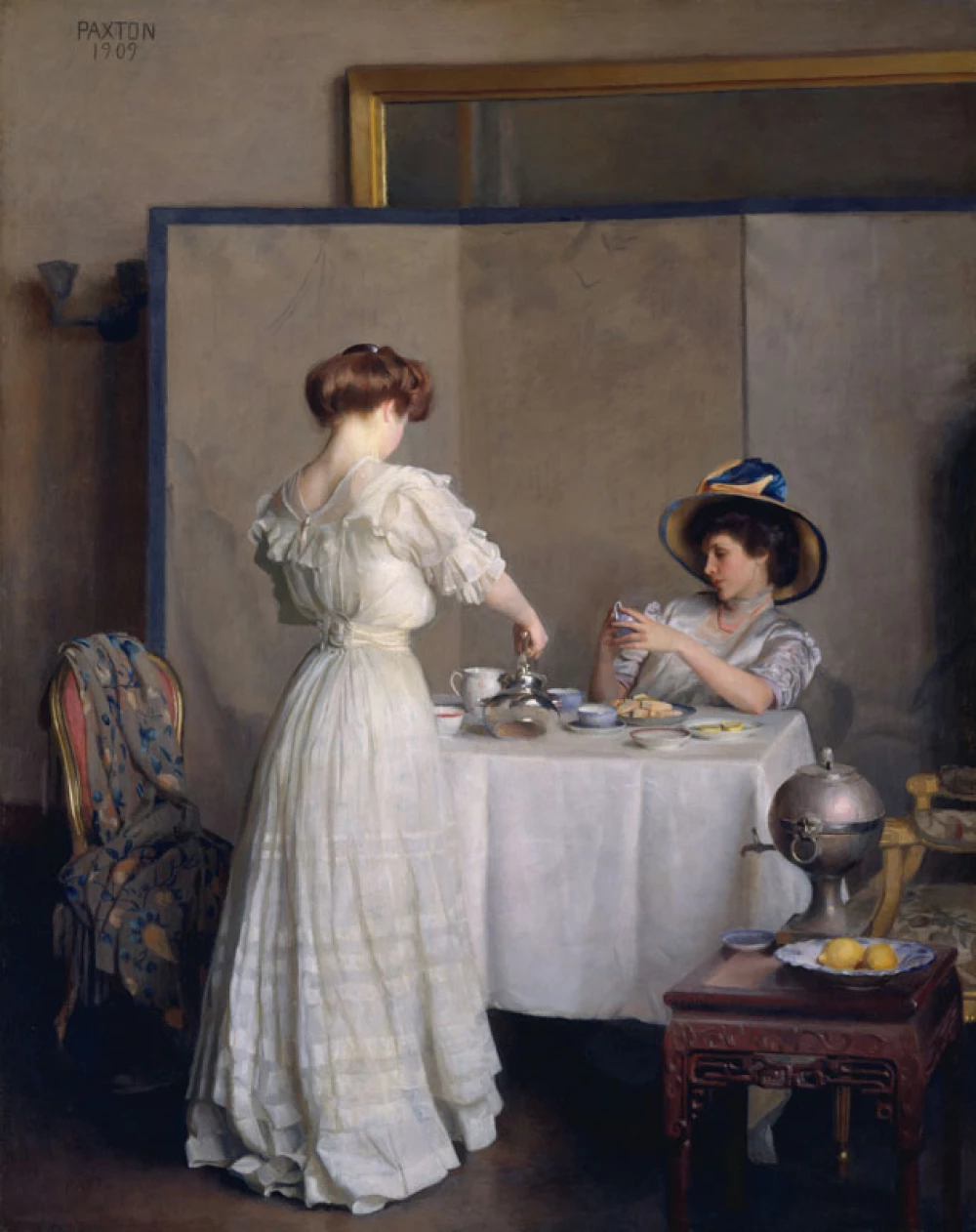 Tea Leaves door William McGregor Paxton