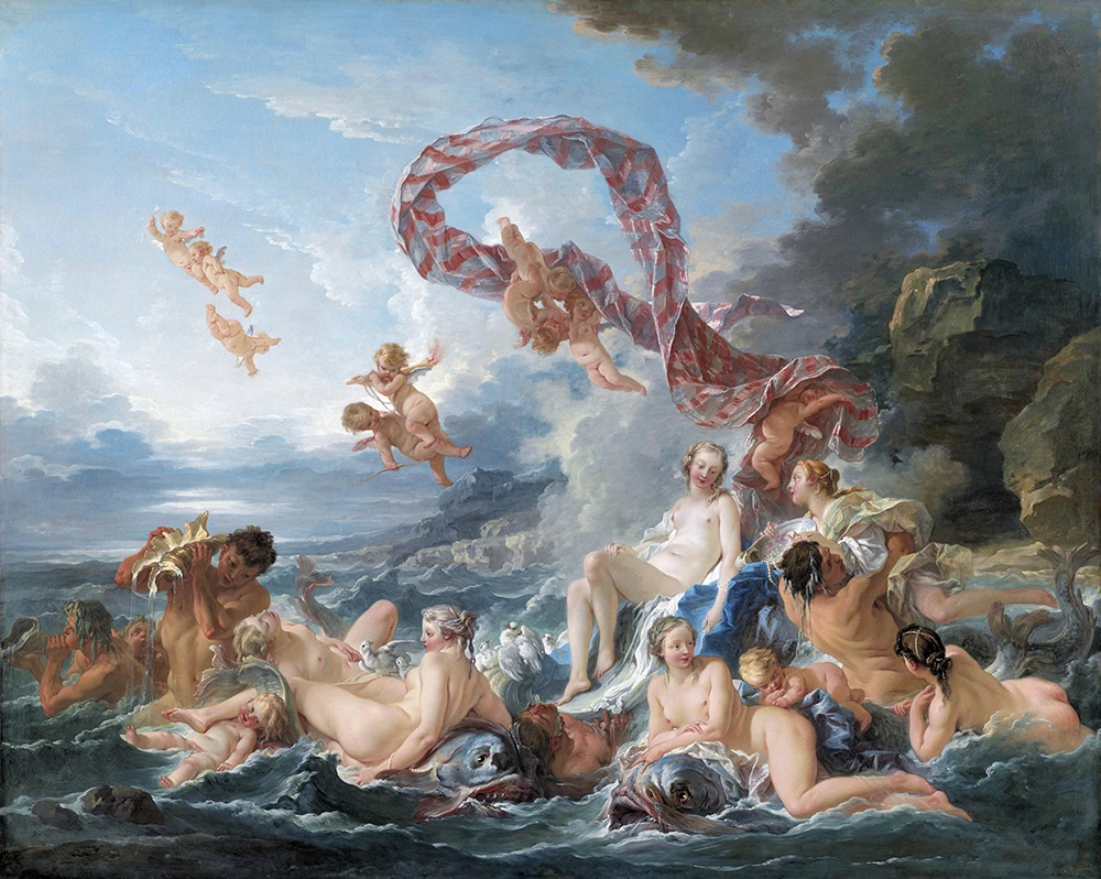 The Triumph of Venus door François Boucher